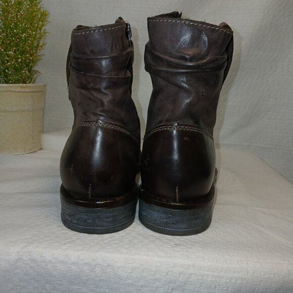 MICHAEL BY MICHAEL SHANNON ANKLE BOOTS, SHERPA LINED, NWOT, SIZE 9 - Picture 4 of 7